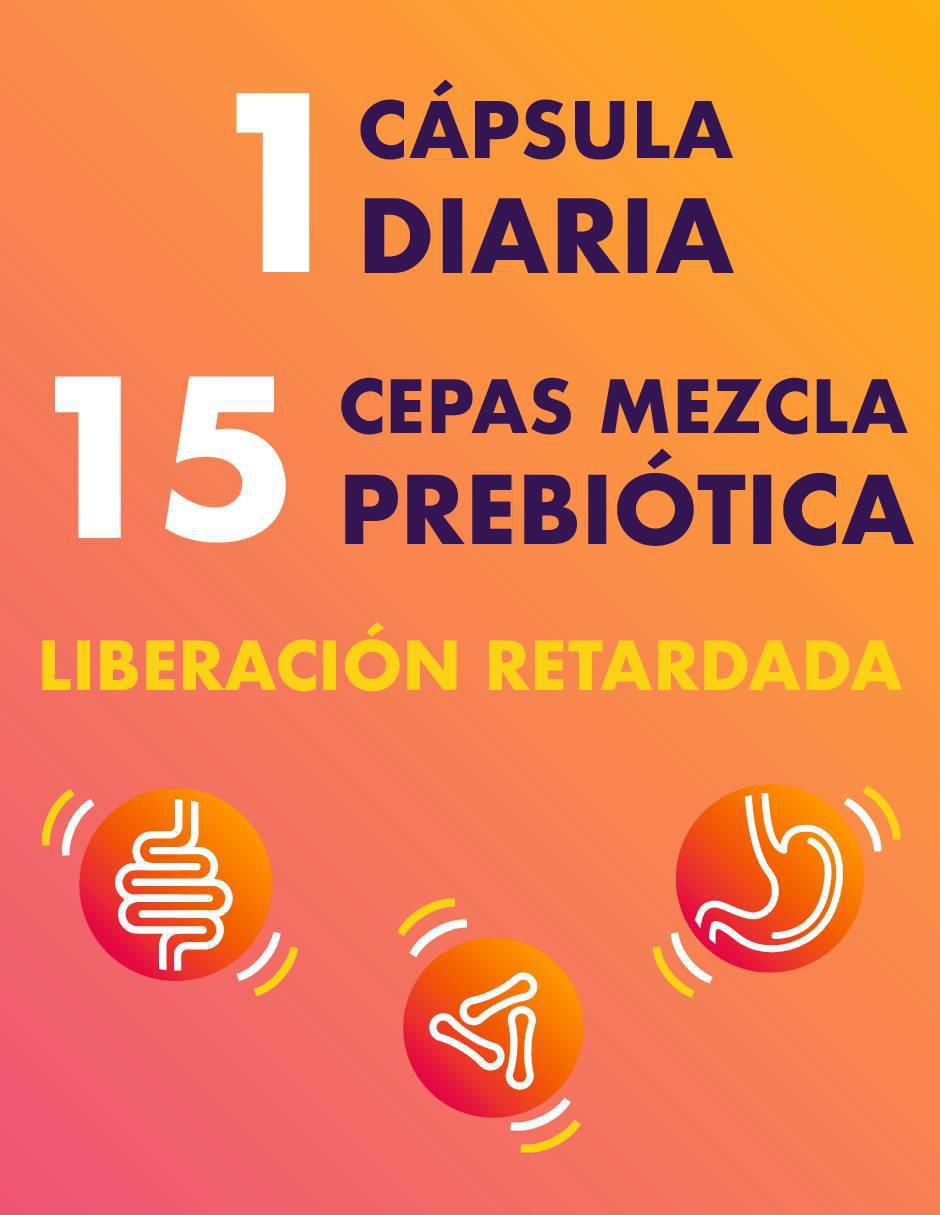 Probiótico 50 billion CFU 30 apoyo digestivo e inmunológico post bariátrico de 30 cápsulas 3