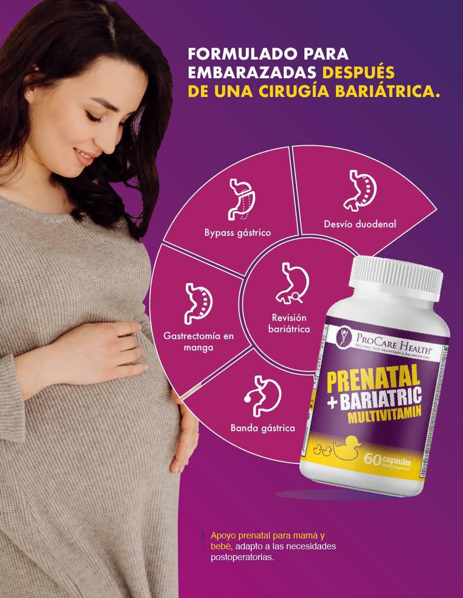 Multivitamínico Bariátrico Prenatal de 60 cápsulas 4