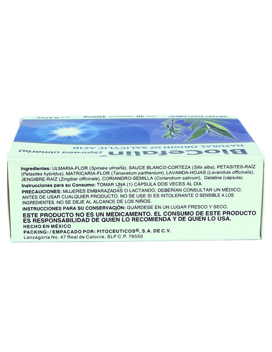 Set de suplemento alimenticio Fuente Natural de Ácido Salicílico con ulmaria-flor (Spiraea ulmaria) 4
