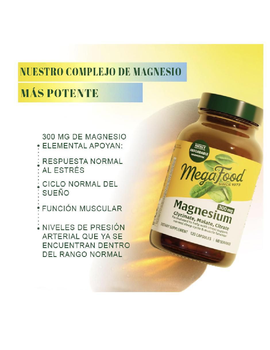 Glicinato Malato Citrato Magnesio de 60 cápsulas 5