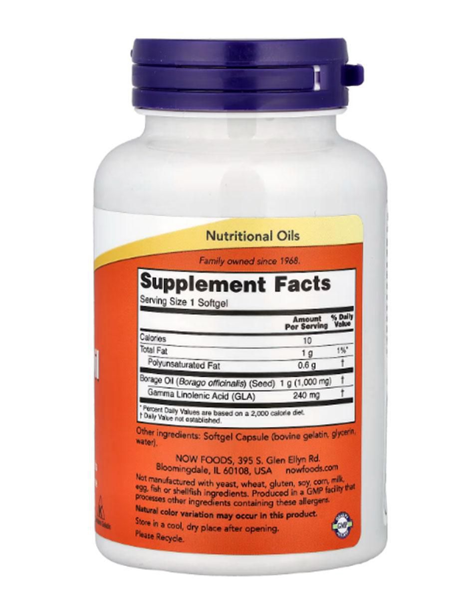 Aceite de Borraja con omega 6 de 60 cápsulas 2