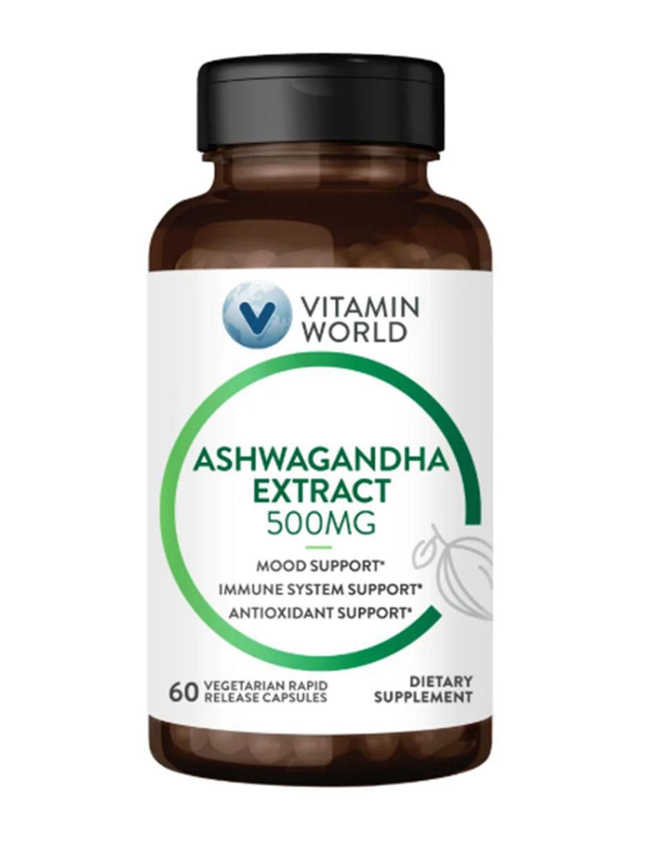 Extracto de Ashwagandha de 60 cápsulas