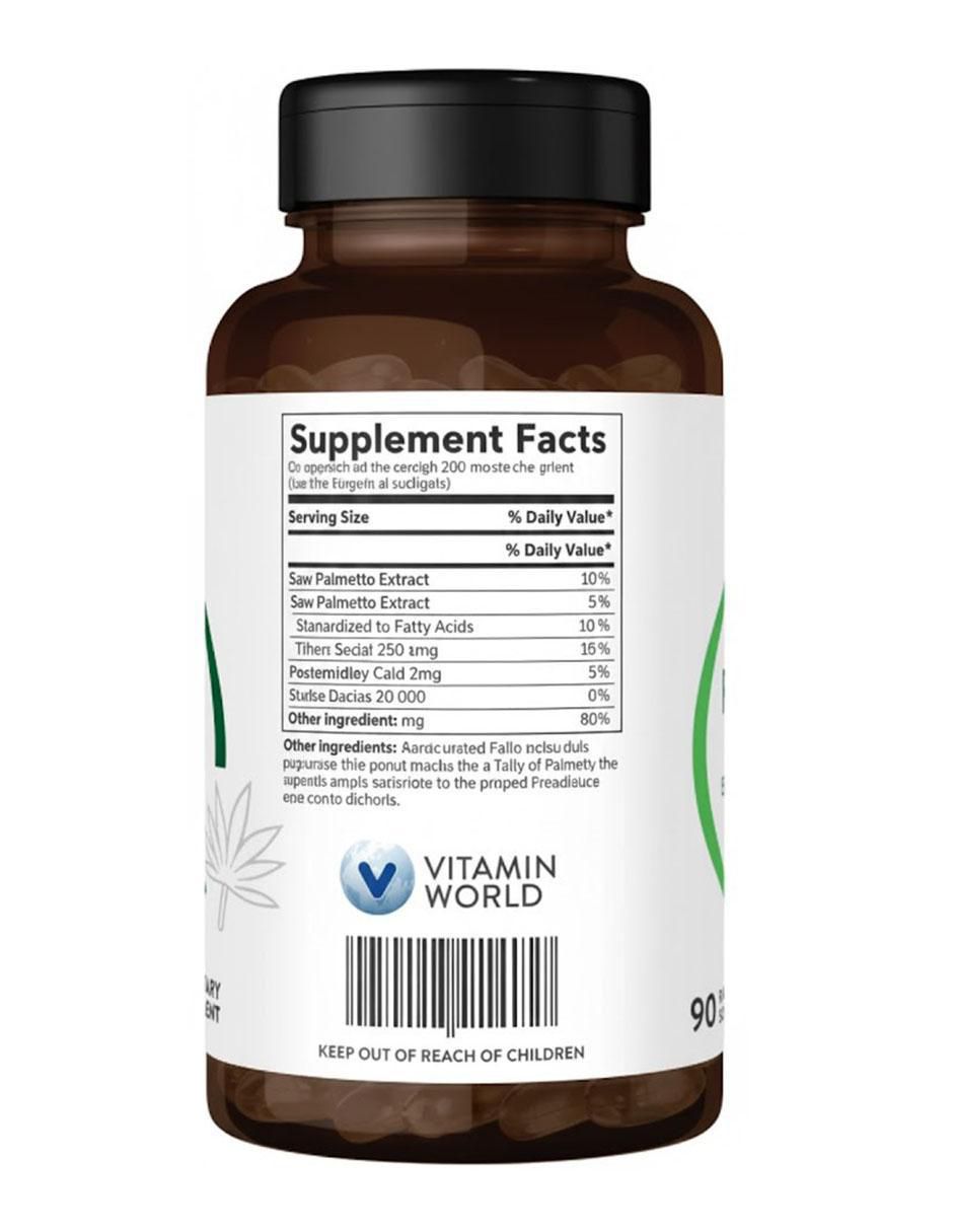 Saw Palmetto de 90 cápsulas 2