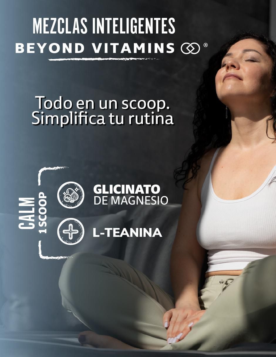 Alm Glicinato de Magnesio L-teanina sabor maracuyá de 261 g 5