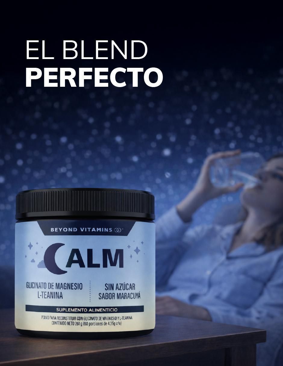 Alm Glicinato de Magnesio L-teanina sabor maracuyá de 261 g 6