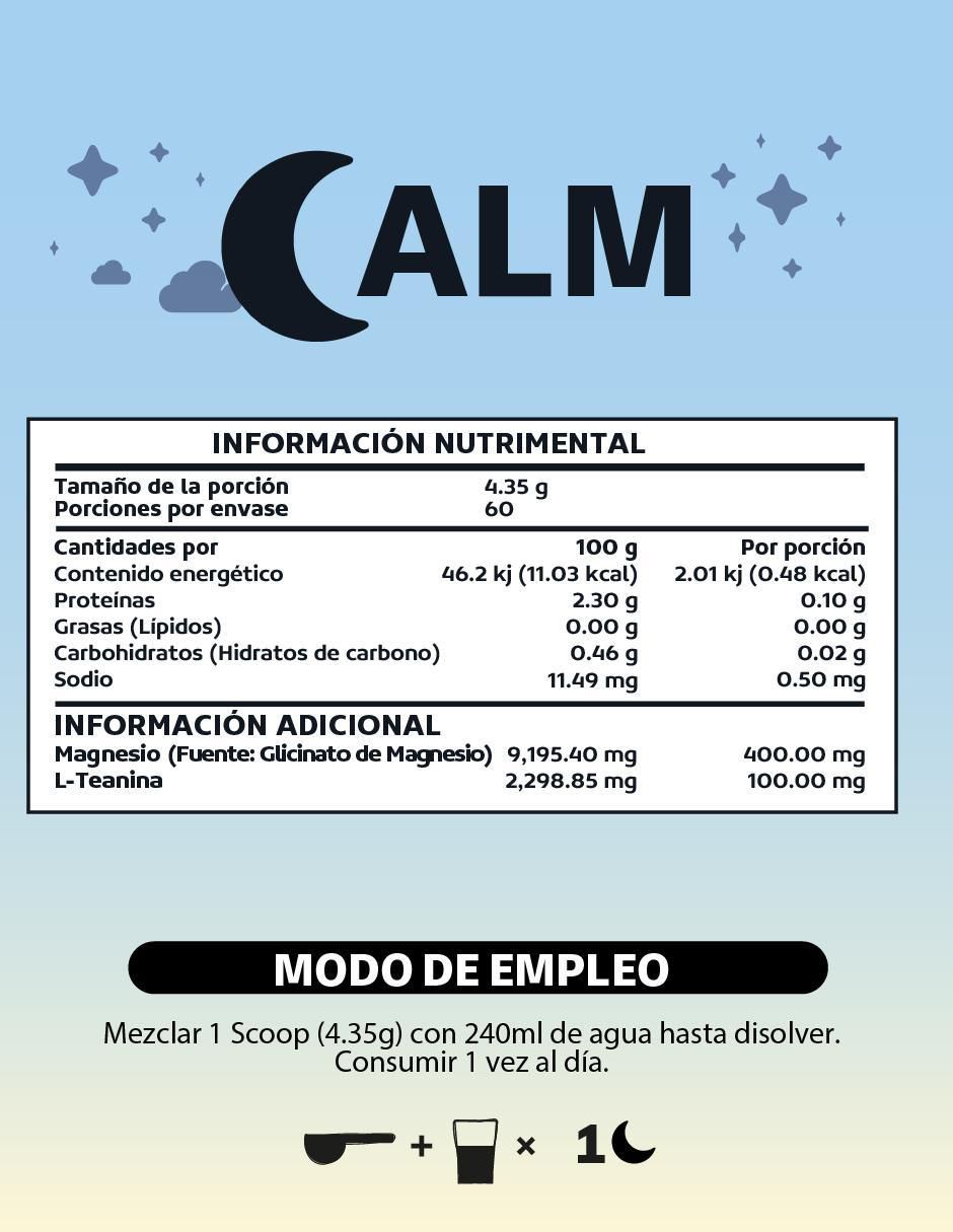 Alm Glicinato de Magnesio L-teanina sabor maracuyá de 261 g 8