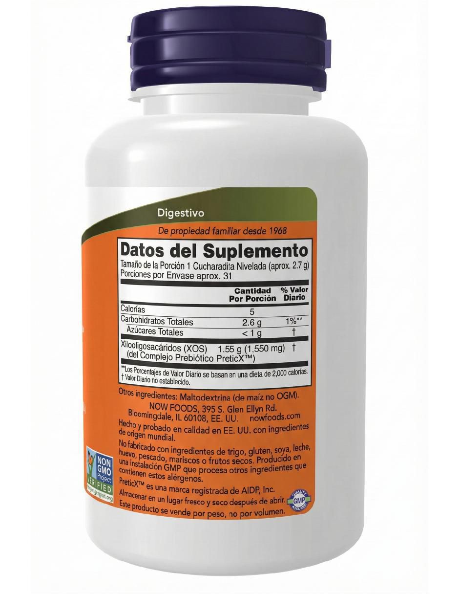 Prebiótico en polvo con preticX XOS bifido de 85 G 2