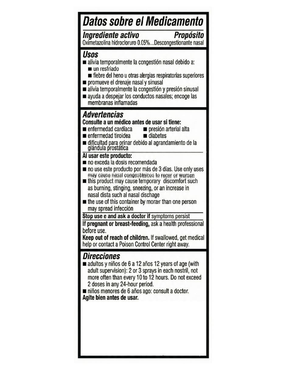 Spray nasal descongestionante 22 ml 5