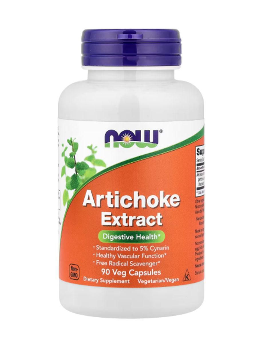 Extracto de alcachofa con vitaminas y minerales de 90 cápsulas