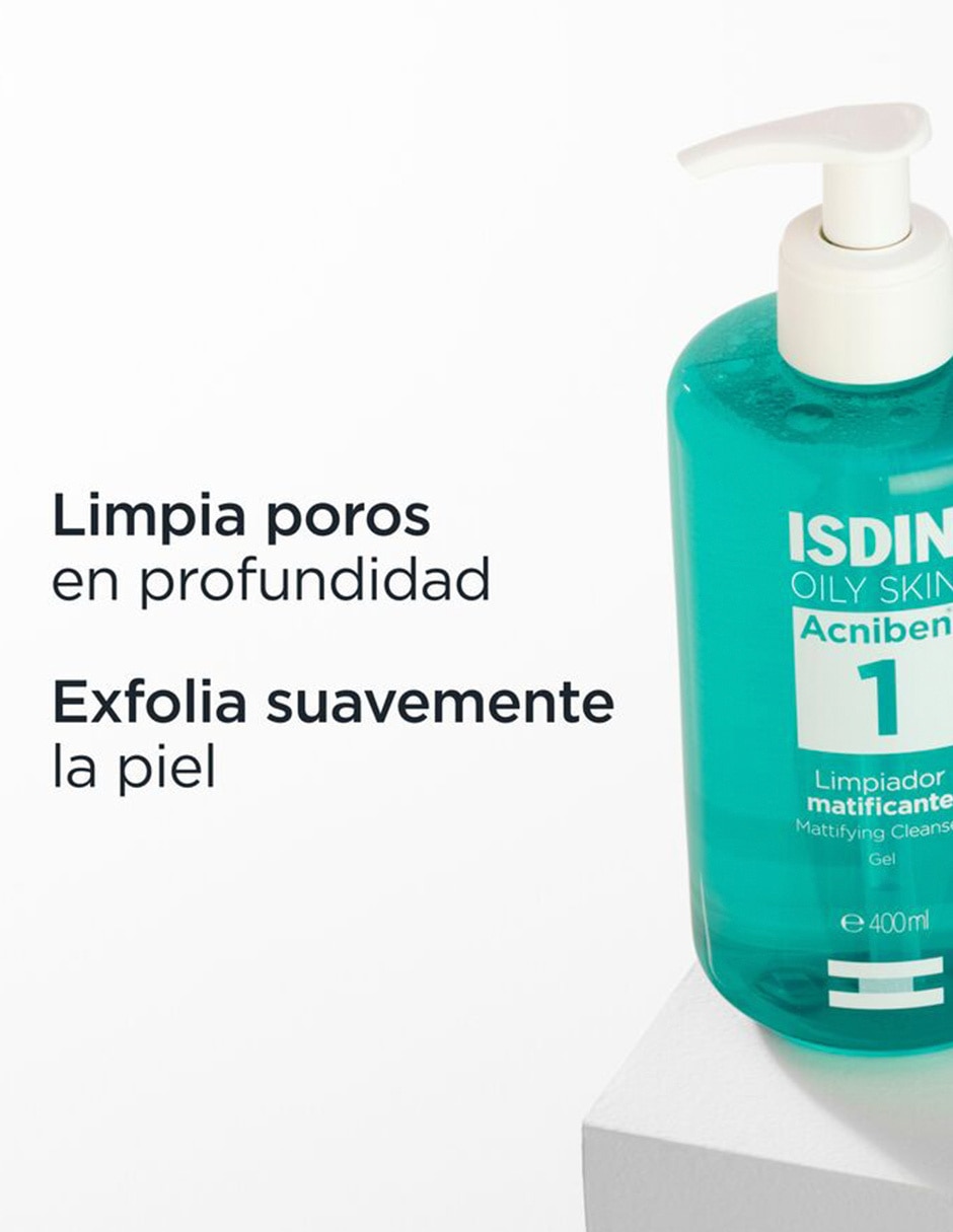 Limpiador rostro y cuerpo Acniben Limpiador Matificante ISDIN para purificar 2