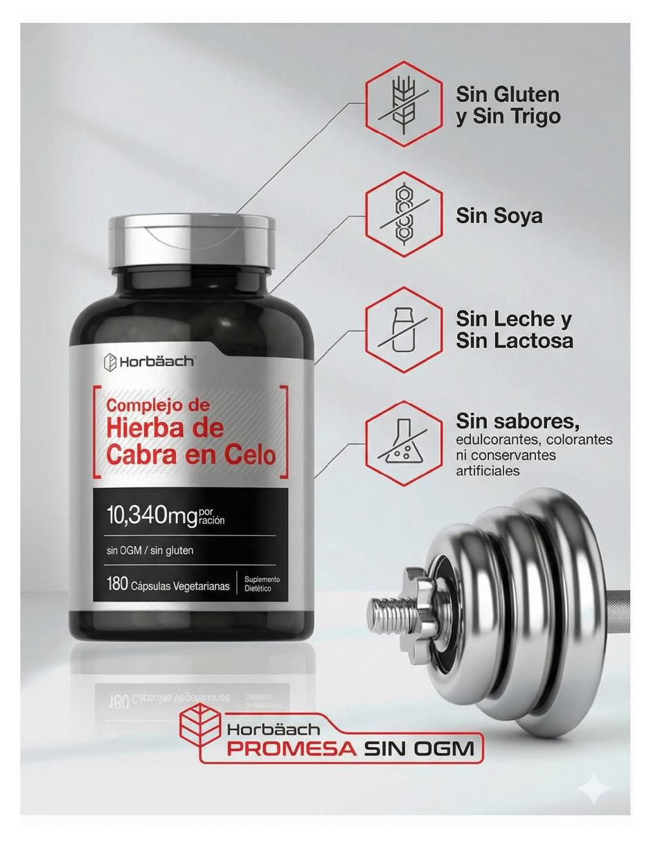 Horny Goat Weed de 180 cápsulas 3