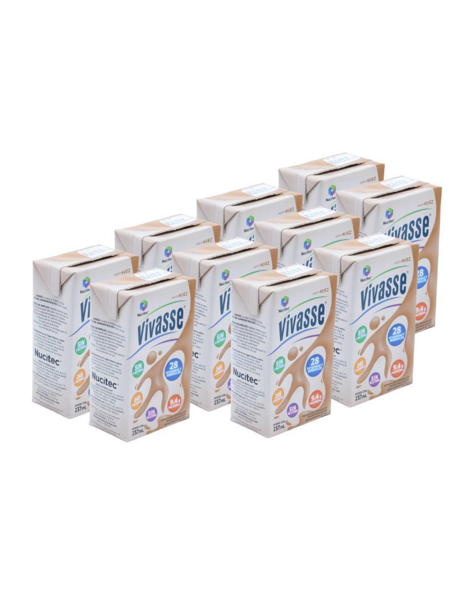 Suplemento alimentico con agua purificada, maltodextrina, mezcla de proteínas, vitaminas y minerales, saborizantes y edulcorantes sabor nuez de 237 ml Suplemento alimentico con agua purificada, maltodextrina, mezcla de proteínas, vitaminas y minerales, saborizantes y edulcorantes sabor nuez de 237 ml