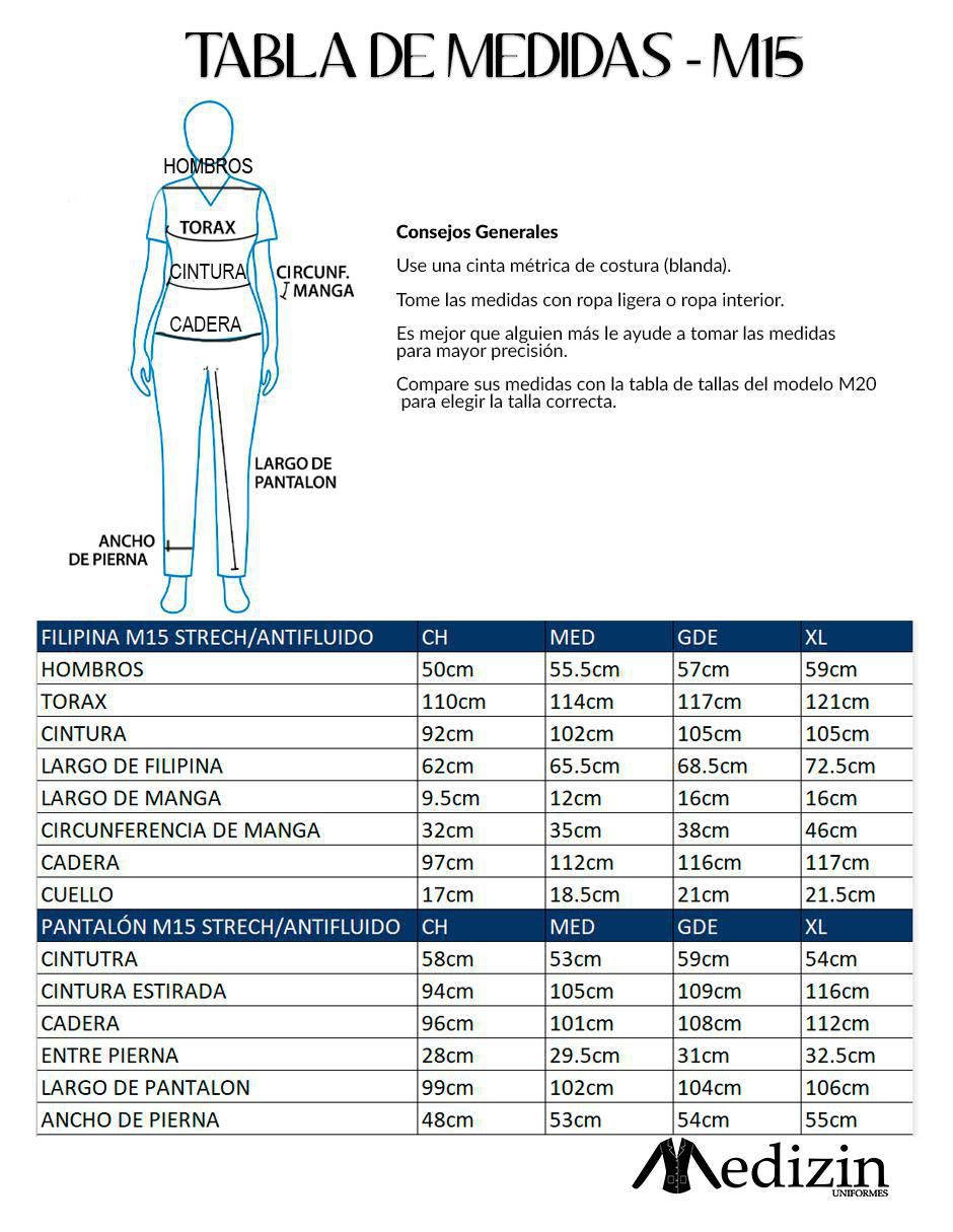 Pijama quirúrgica estilo relajado para mujer 4