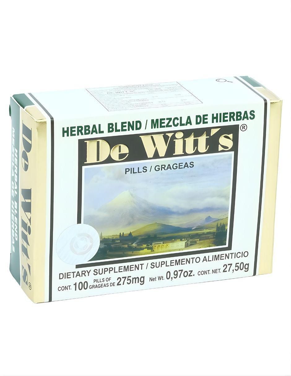 Set de suplementos alimenticios Herbal Blend con mezcla de hierbas 6