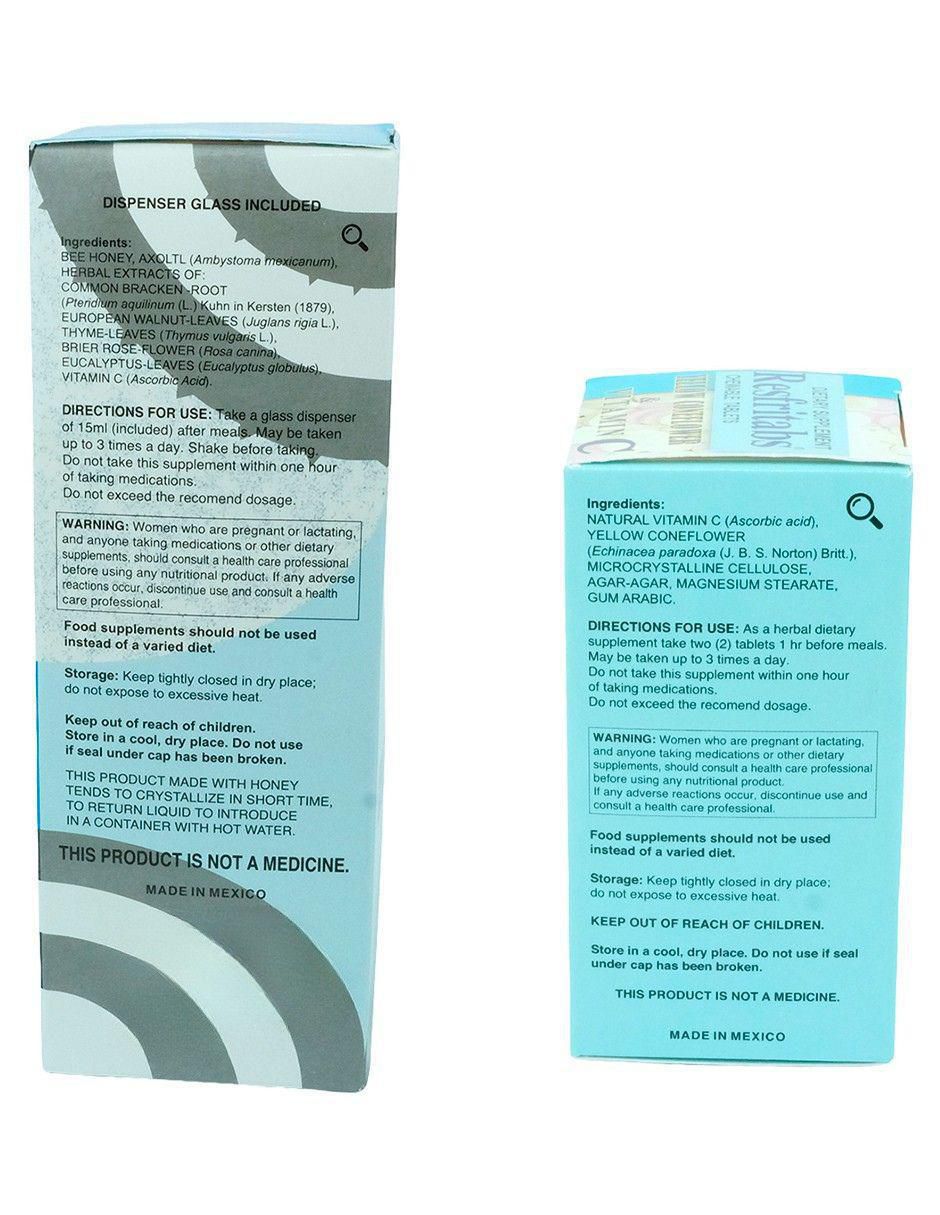Kit Bienestar Respiratorio con Equinacea y Miel Infantil con Flor cónica de la pradera 2