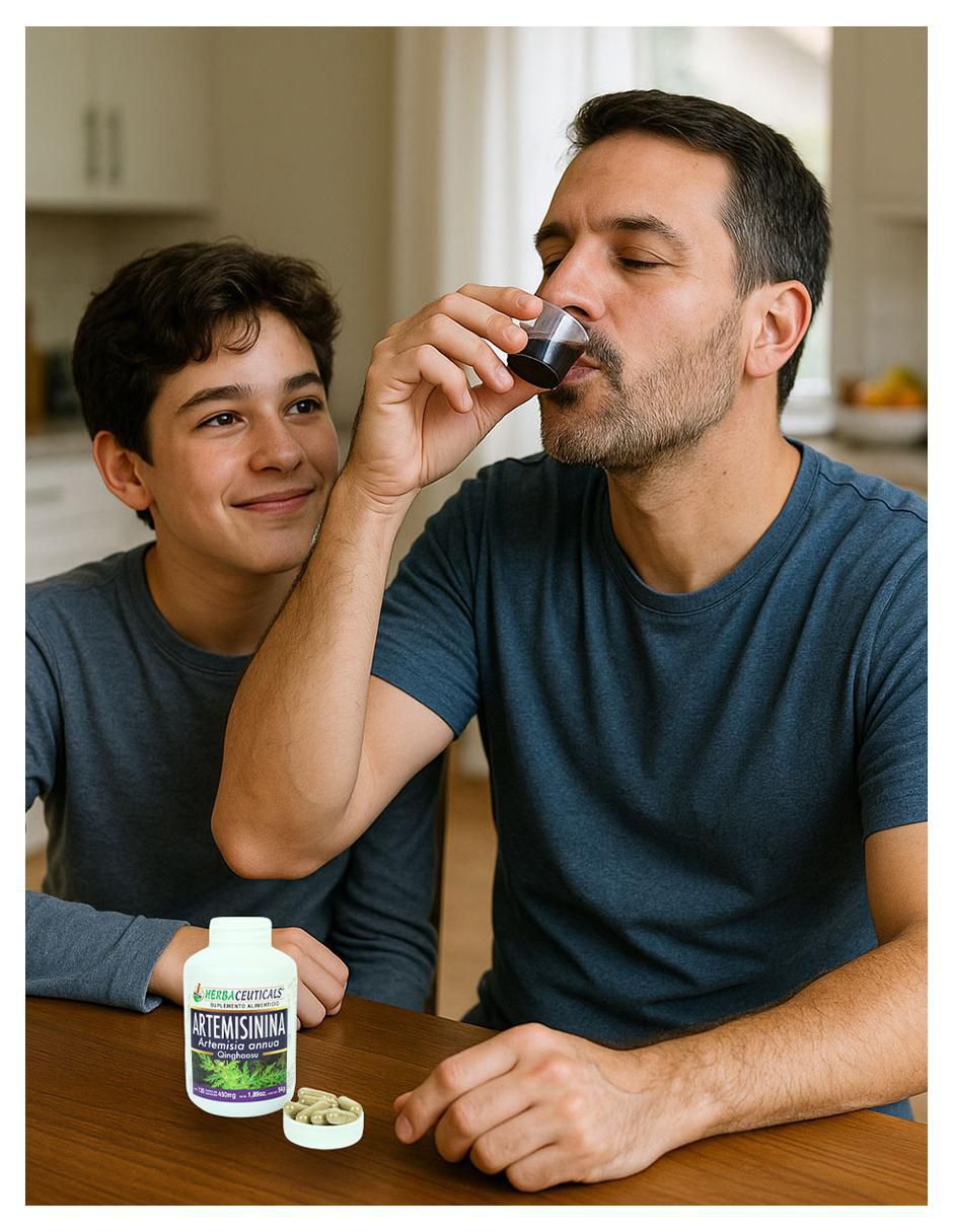 Kit de suplementos alimenticios Artemisinina y Elixir Herbal 6