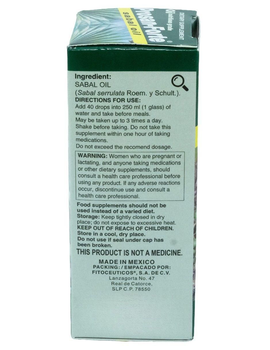 Saw Palmetto con aceite de sabal de 75 ml 3