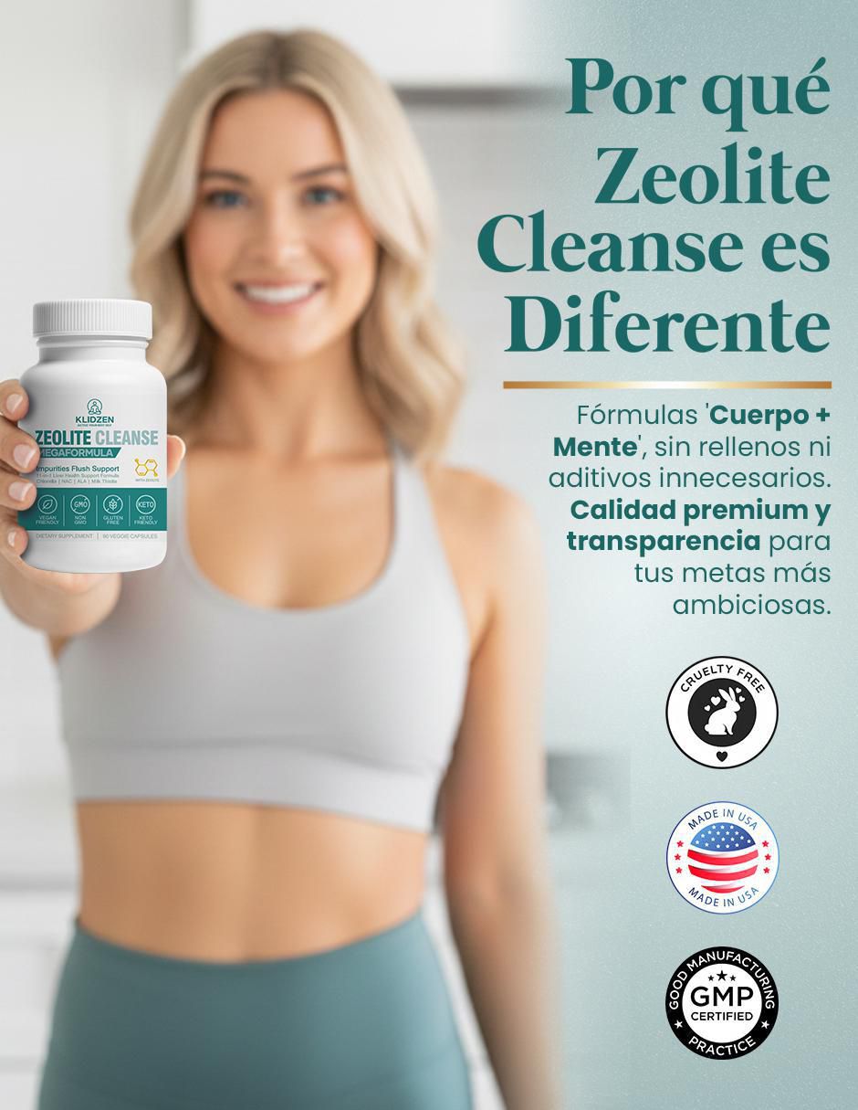 Zeolite Cleanse Megaformula con selenio de 90 cápsulas 8