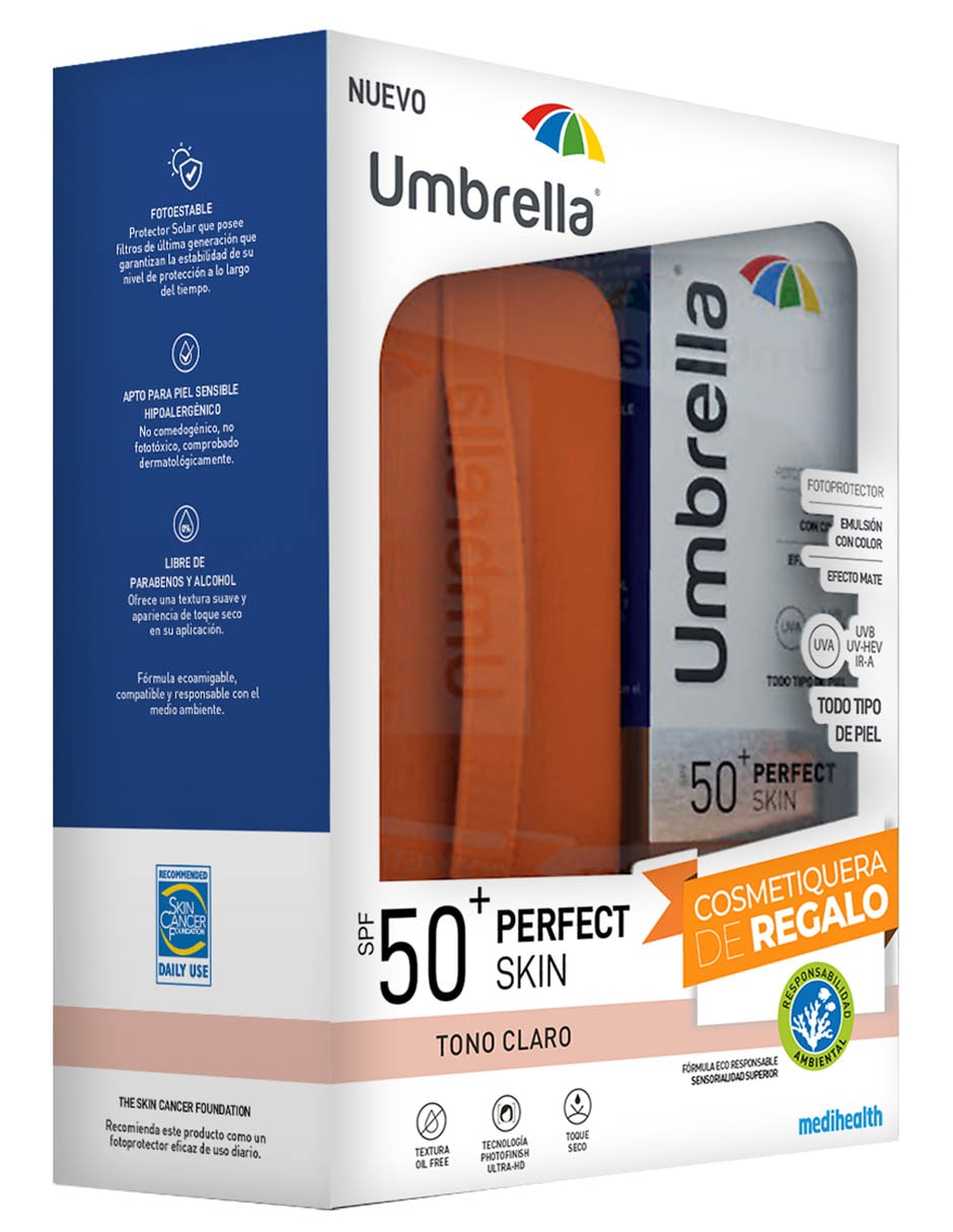 Set protector solar FPS 50+ Perfect Skin 3