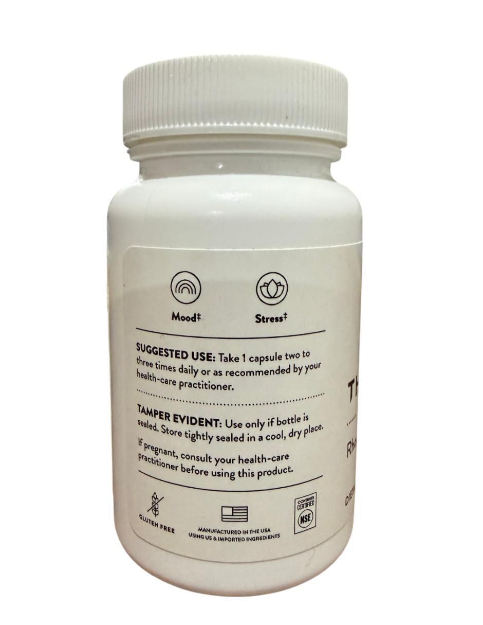 Rhodiola Rosea de 60 cápsulas 2
