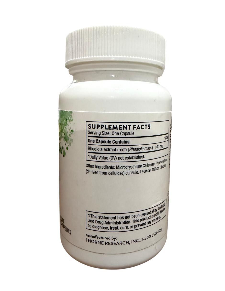 Rhodiola Rosea de 60 cápsulas 3