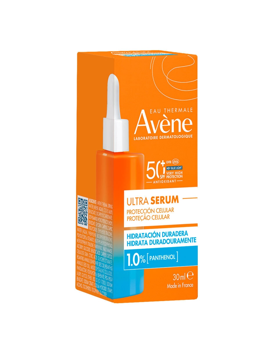 Protector solar FPS 50+ suero efecto hidratante 2 en 1 30 ml 10