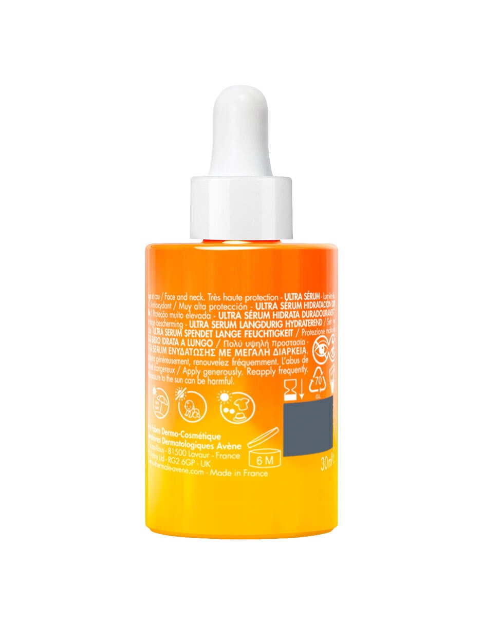 Protector solar FPS 50+ suero efecto iluminador 2 en 1 30 ml 8