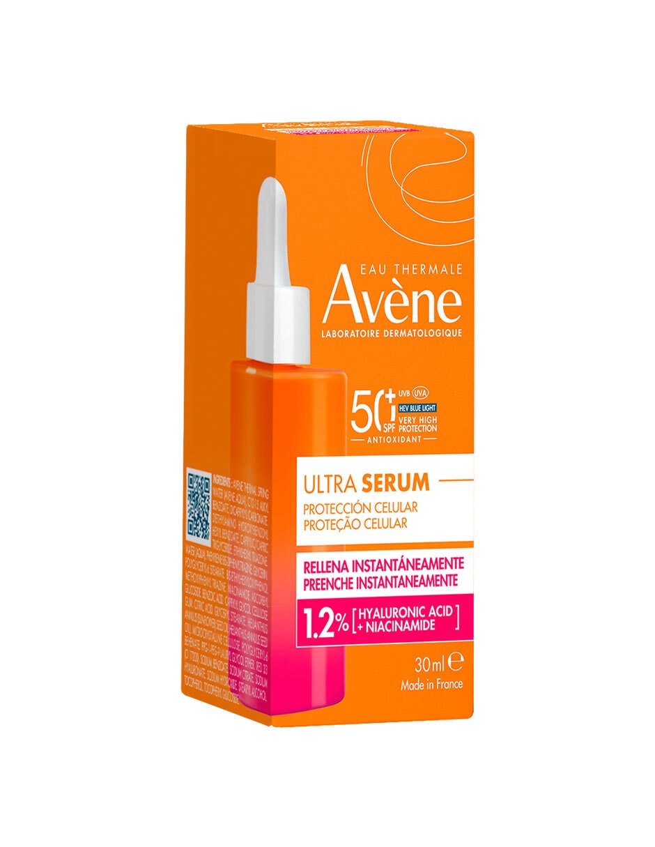 Protector solar FPS 50+ suero efecto rellenador 2 en 1 30 ml 4