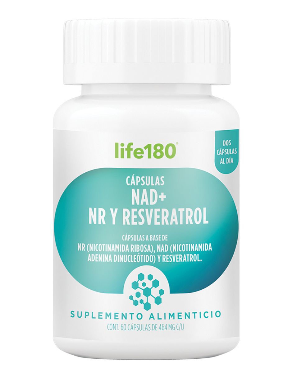 Nad+ Nr y Resveratrol de 60 Cápsulas