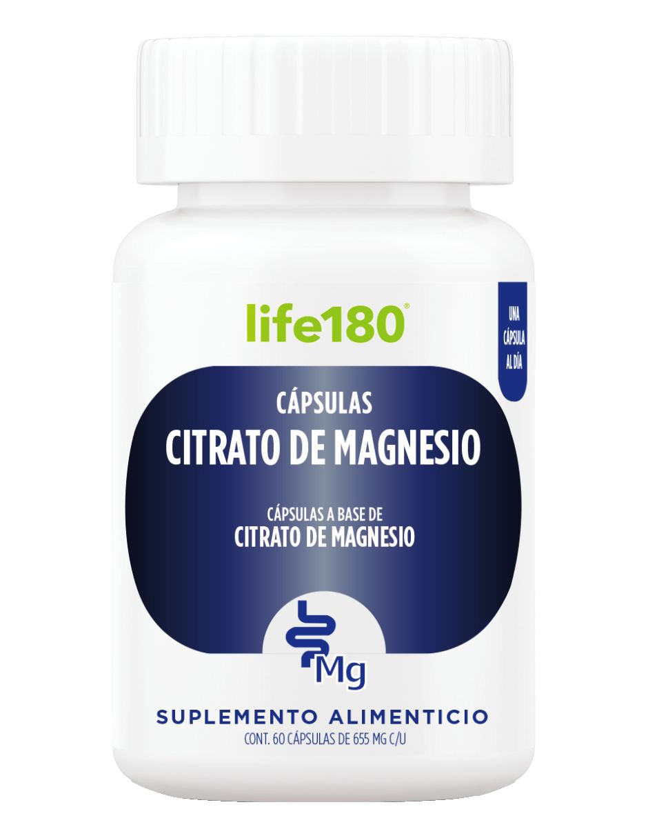 Citrato de magnesio de 60 cápsulas Citrato de magnesio de 60 cápsulas