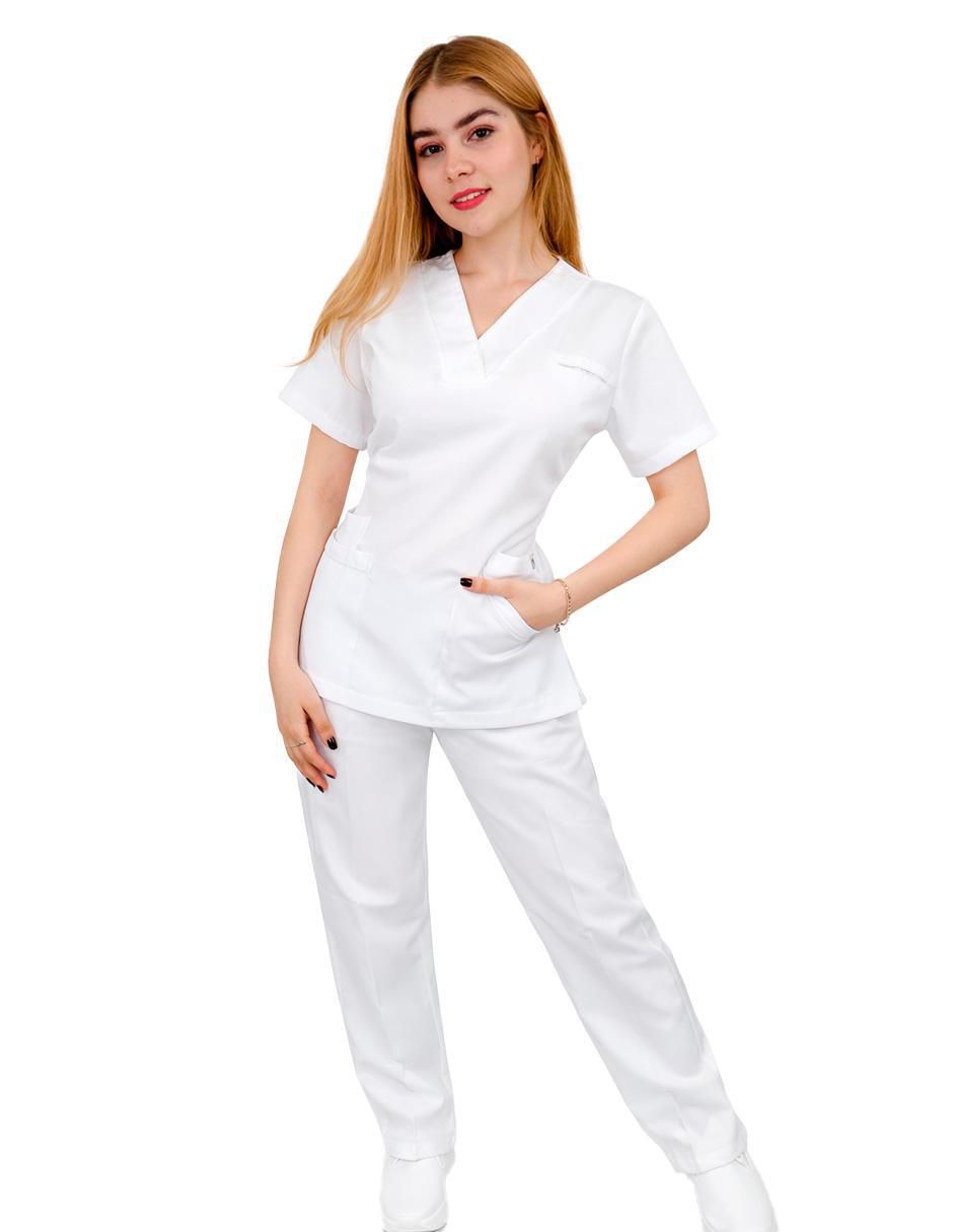 Pijama quirúrgica estilo relajado para mujer Pijama quirúrgica estilo relajado para mujer