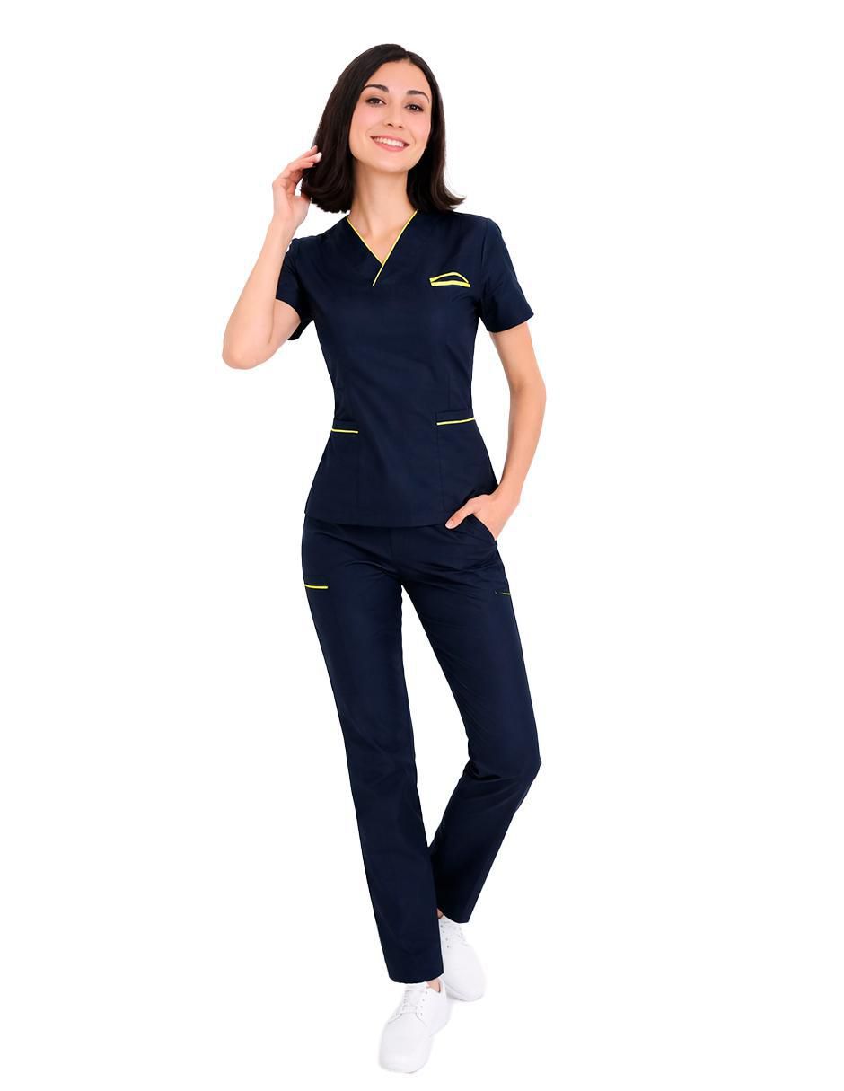 Pijama quirúrgica medizin uniformes "estilo" relajado "para" mujer