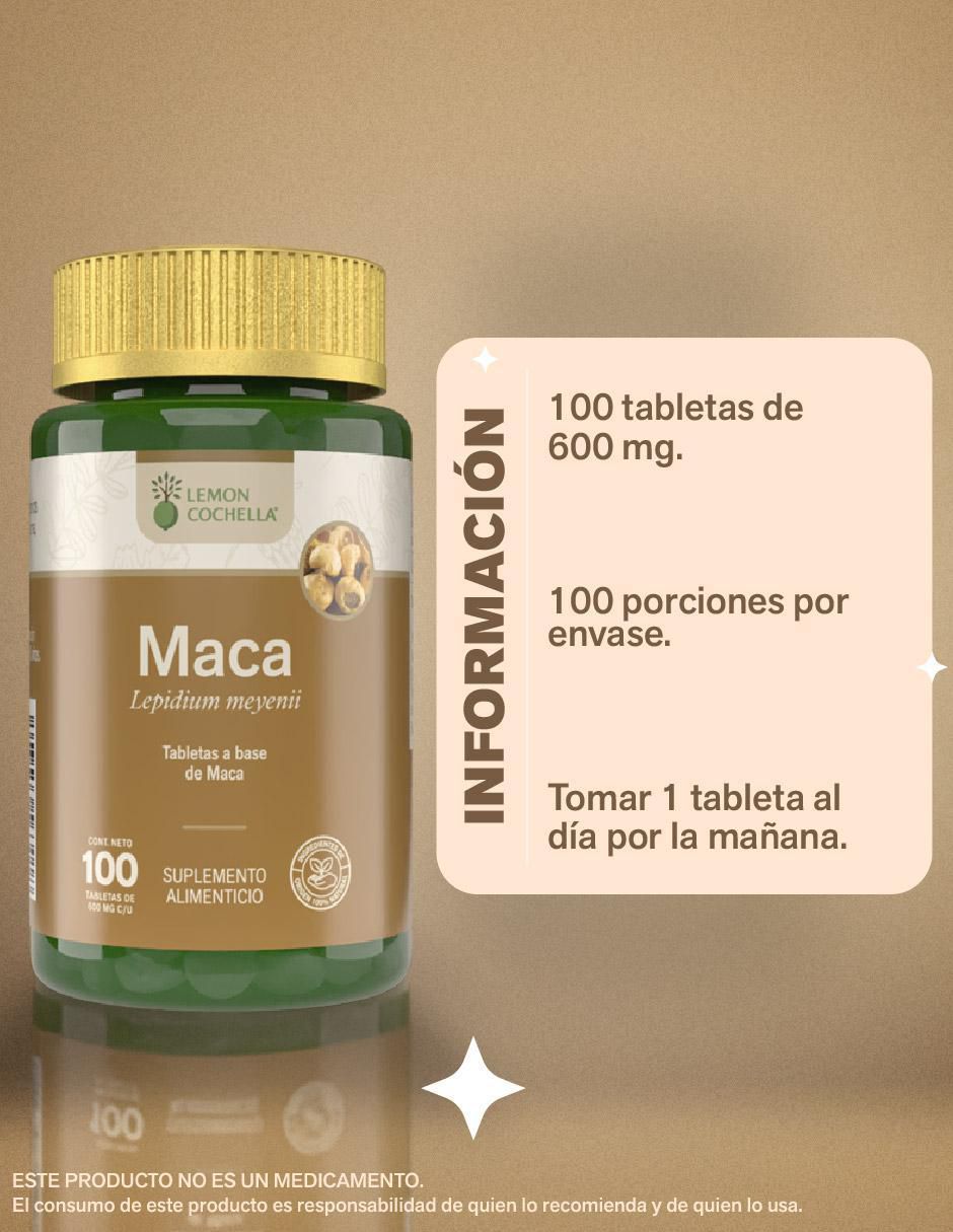 Maca de 100 tabletas 4