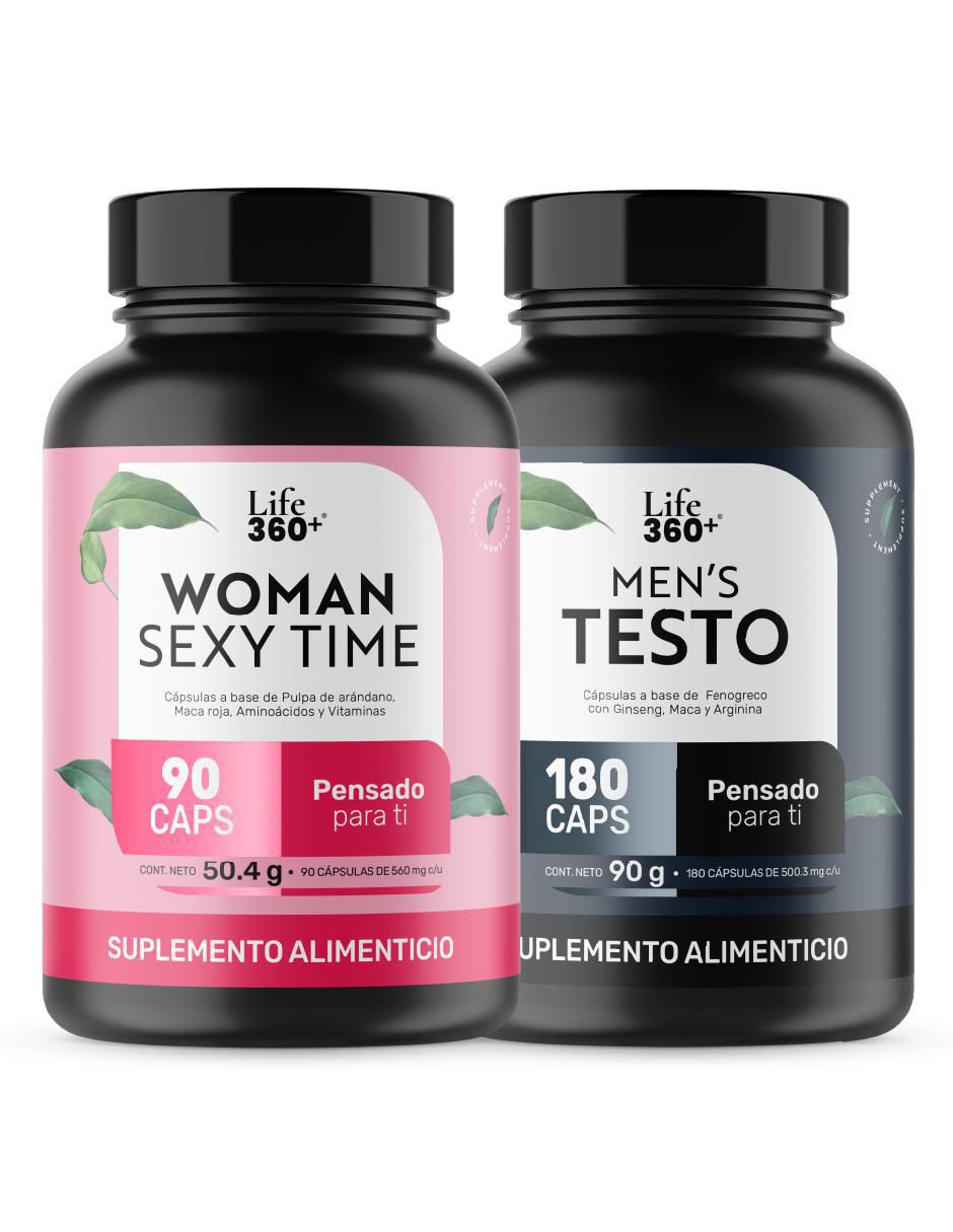 Set de suplementos alimenticios Él y ella con vitamina D3 Set de suplementos alimenticios Él y ella con vitamina D3