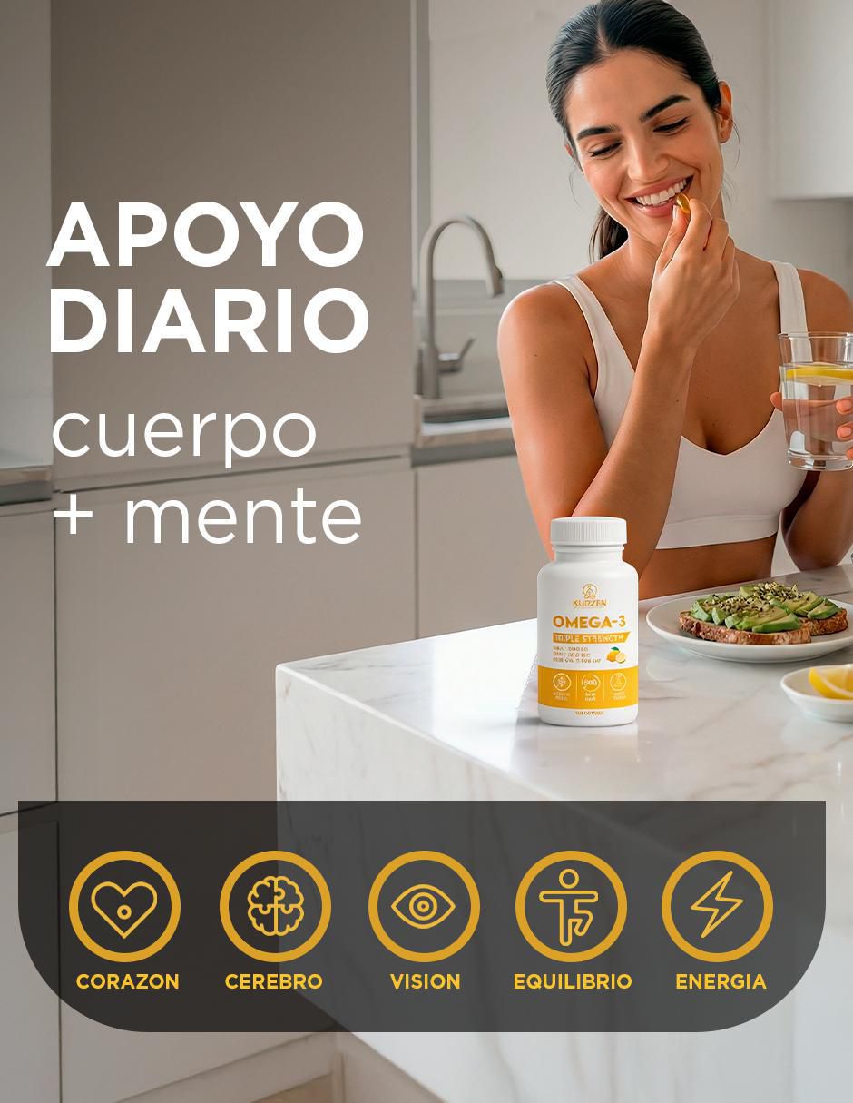 Omega 3 sabor limón de 120 cápsulas 2