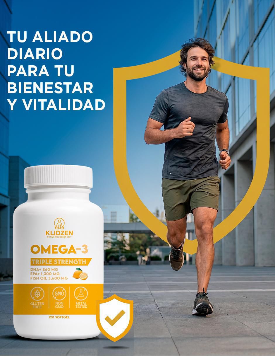 Omega 3 sabor limón de 120 cápsulas 5