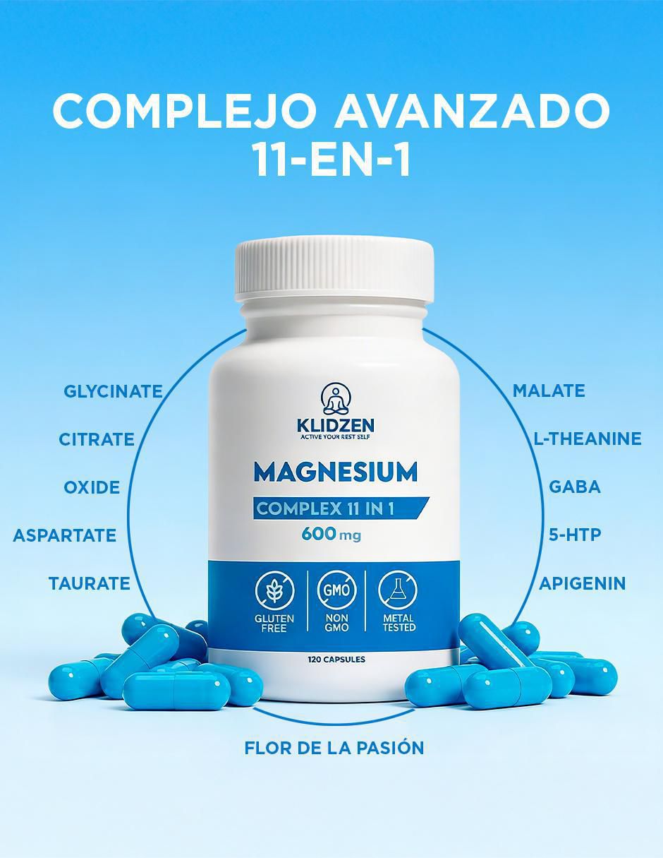 Magnesio complex 11 en 1 de 120 cápsulas 3