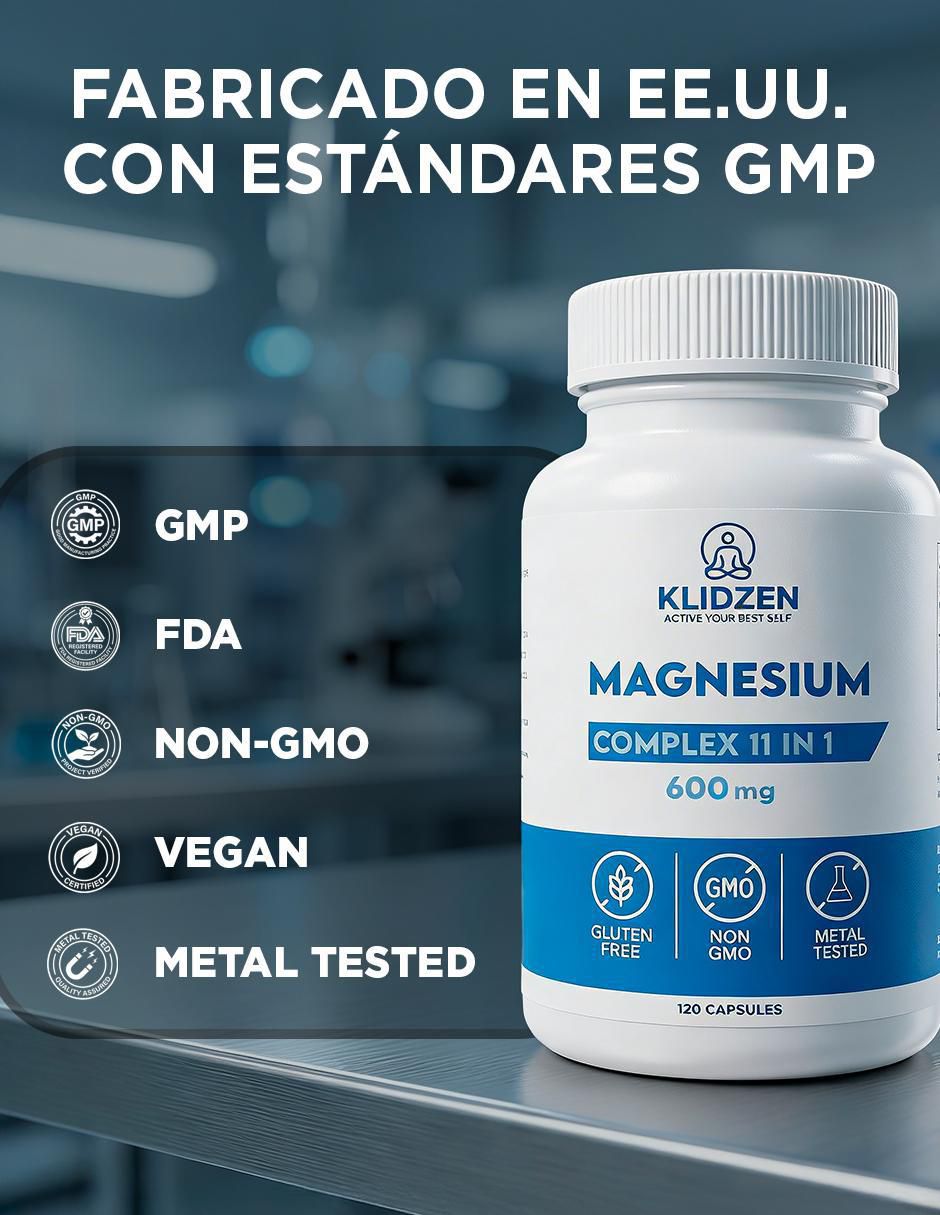 Magnesio complex 11 en 1 de 120 cápsulas 4