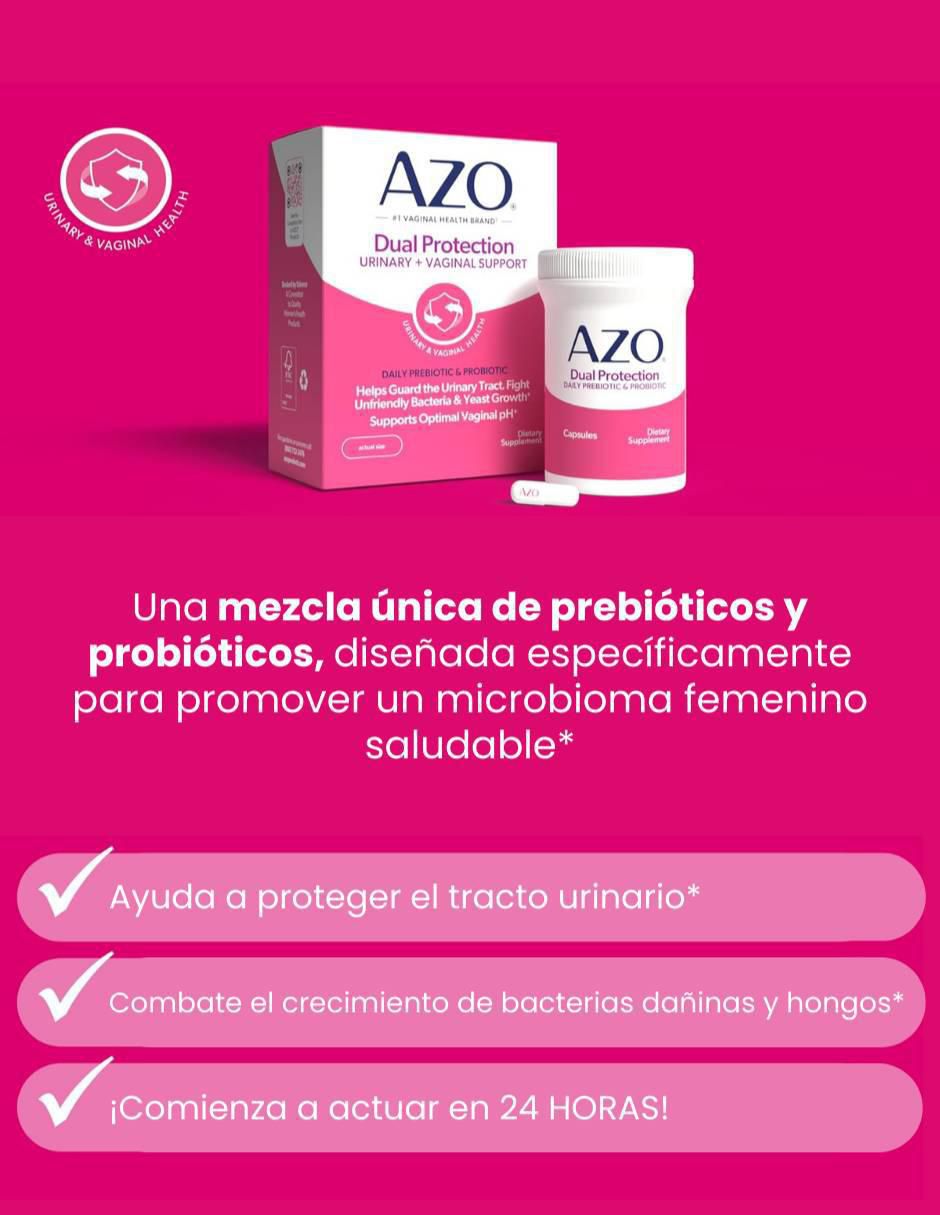 Dual Protection con probióticos y prebióticos de 30 cápsulas 2