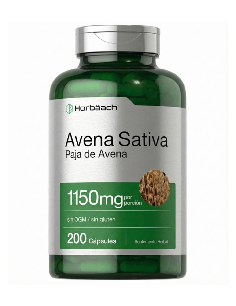 Avena Sativa de 200 cápsulas