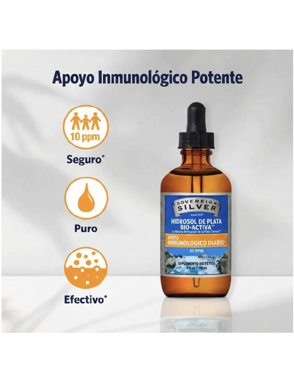 Hydrosol Apoyo Inmunológico 118 ml Americano  de plata 118 ml 3