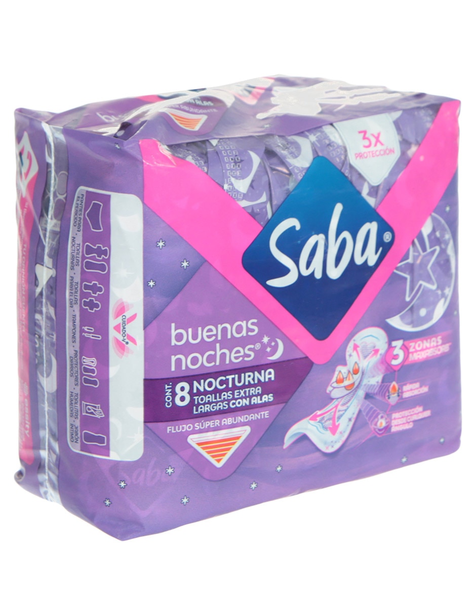 Toallas femeninas con alas 8 piezas 2
