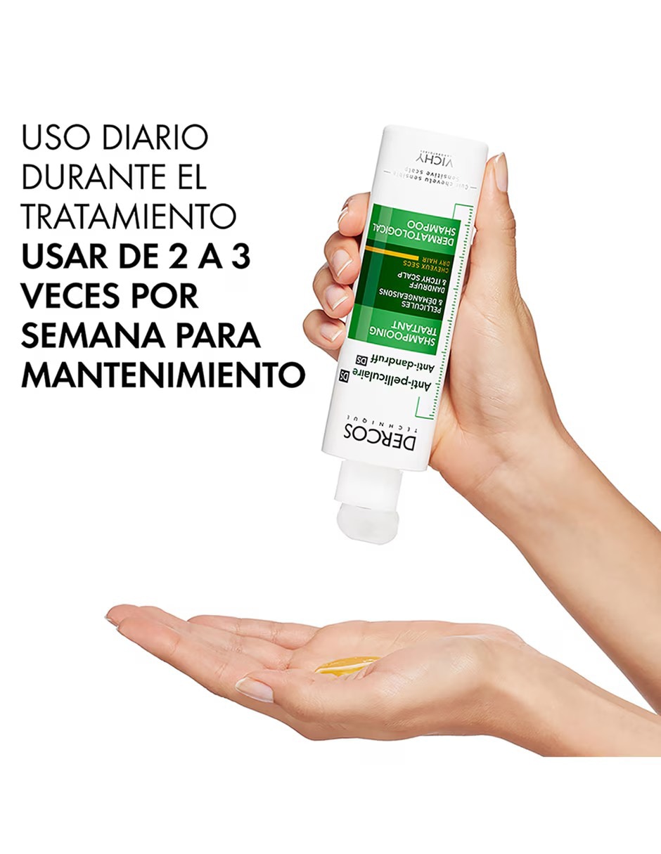 Shampoo anticaspa Dercos Technique 390 ml 3