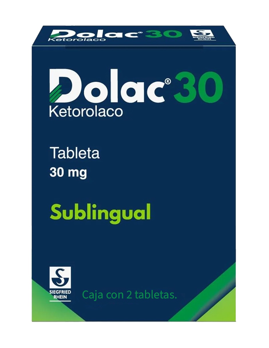 Tabletas para desinflamar y aliviar dolor intenso