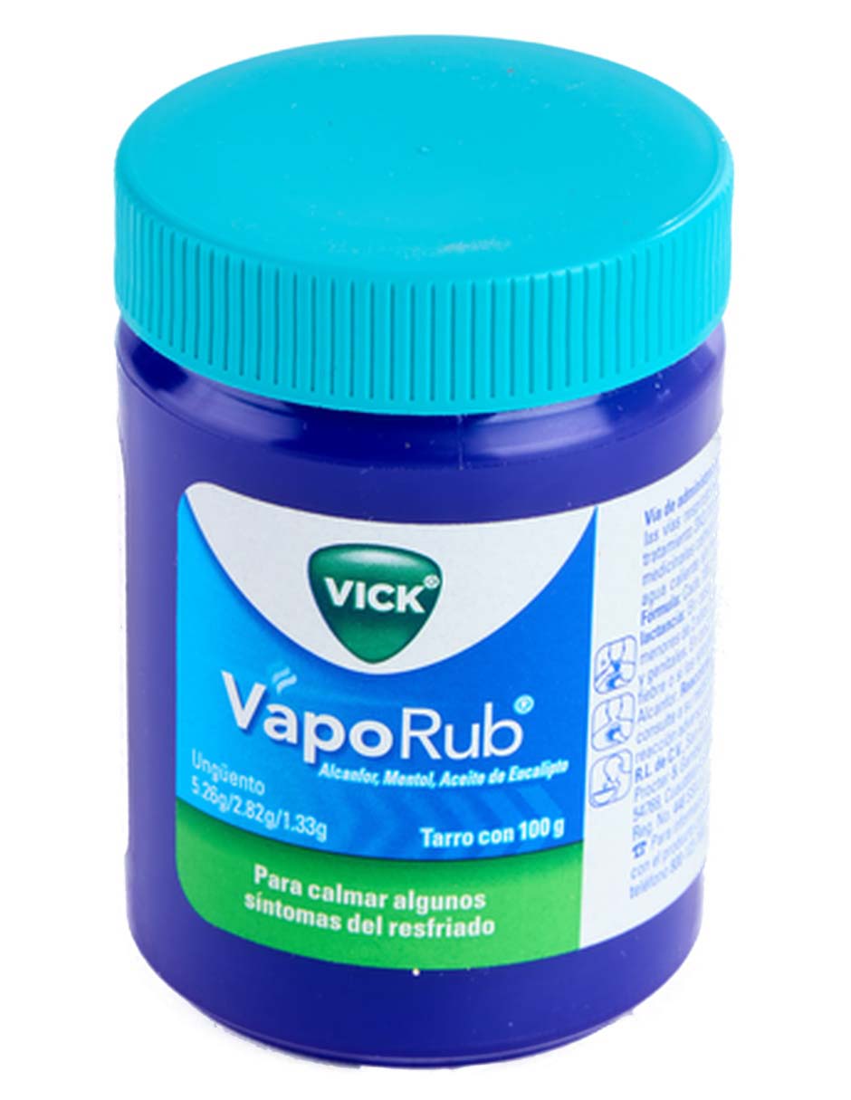 Ungüento para gripe y tos VapoRub 3