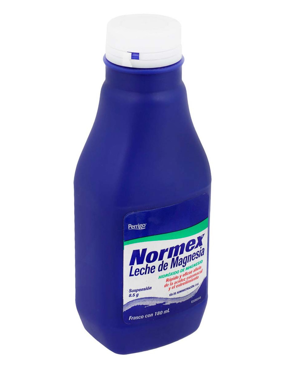 Suspensión para malestar estomacal Normex Leche de Magnesia 2