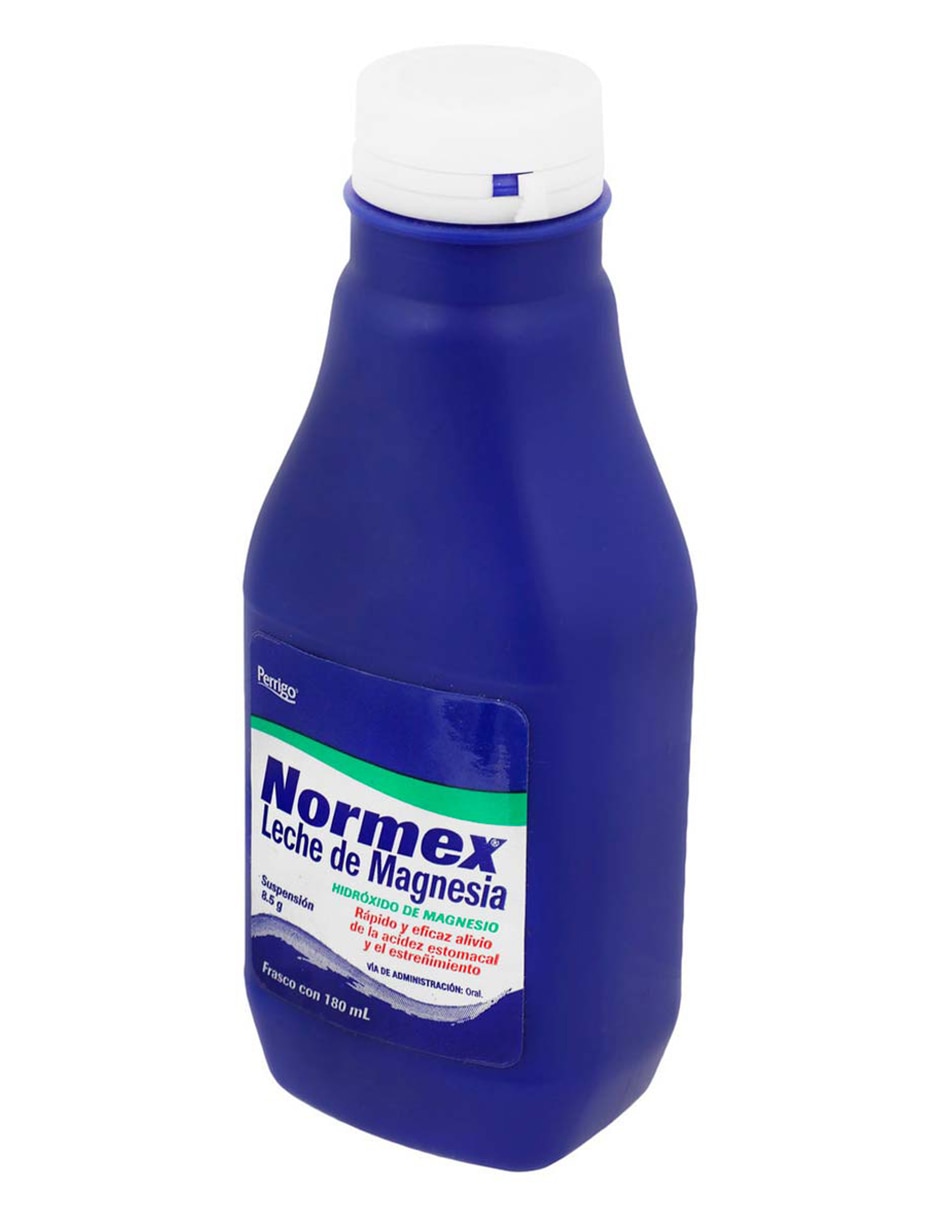 Suspensión para malestar estomacal Normex Leche de Magnesia 3