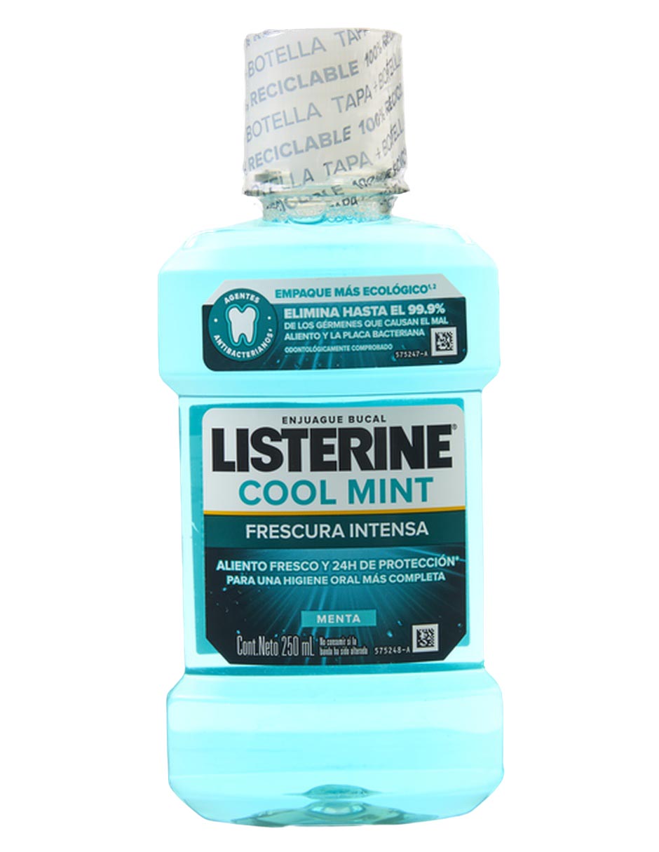 Enjuague bucal menta de 250 ml