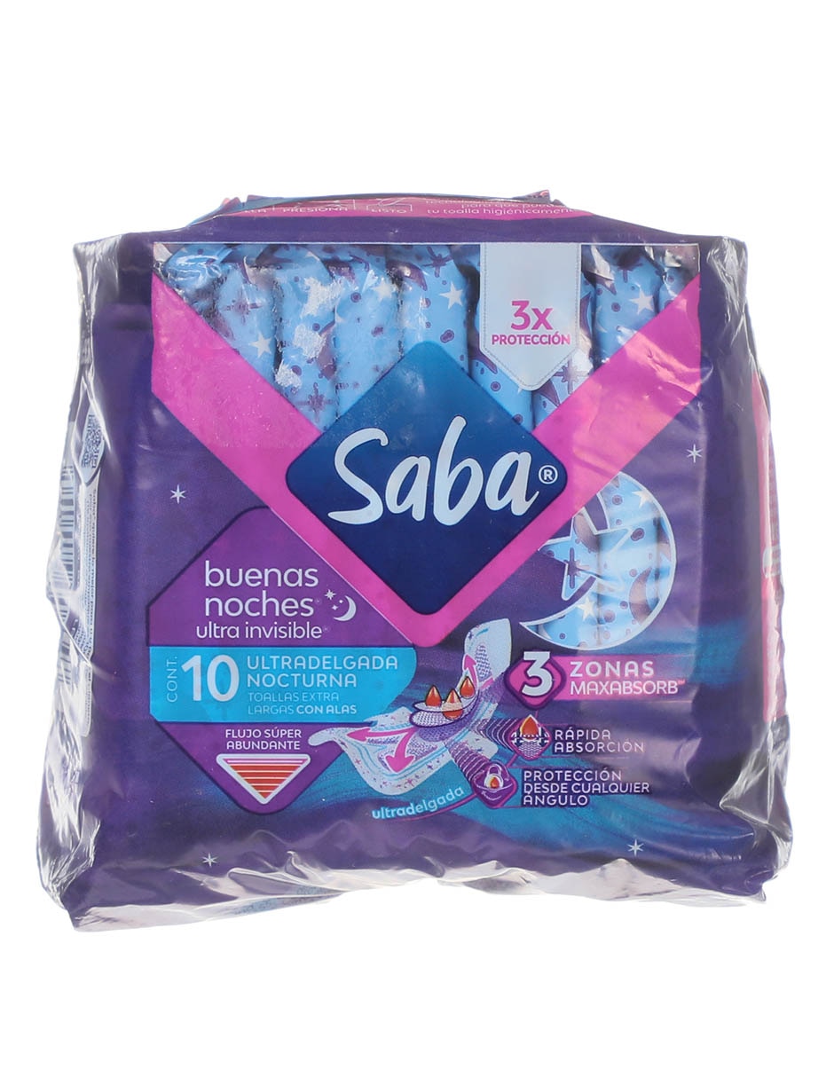 Toallas femeninas con alas 10 piezas