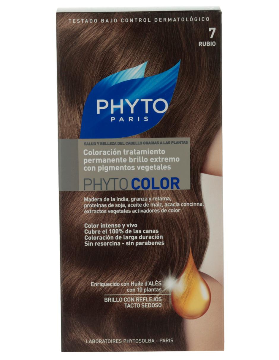 Tinte para cabello Coloration Permanente Botanical Pigments tono 7.0 rubio 2